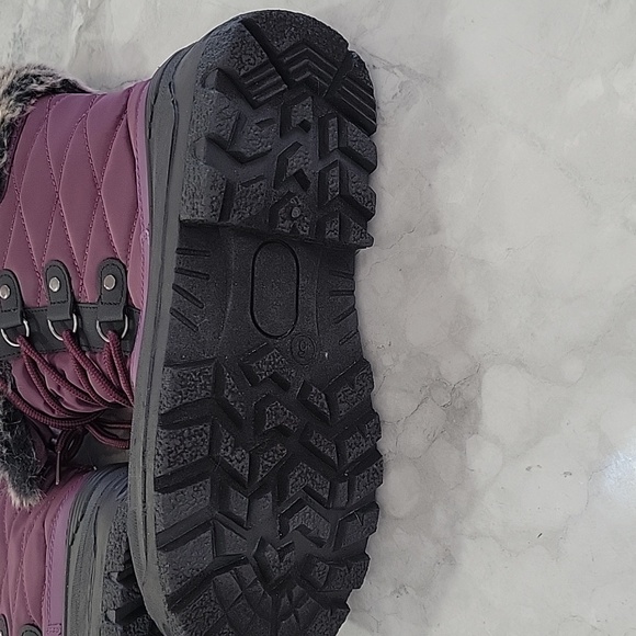 Women's Snow Boots Warm Insulated Faux Fur Lined Waterproof Mid-Calf Winter Boot - Picture 6 of 14